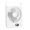 White#0, variant on Rechargeable Desk Fan Small Personal Fan with Long Battery Life Quiet Brushless Motor High Strong Airflow USB Powered Foldable Handheld Table Fan for Home Office Bedroom Travel Camping