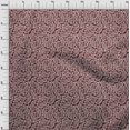 thumbnail image 3 of oneOone Cotton Flex Fabric Leaves & Floral Block Printed Fabric 1 Yard 40 Inch Wide, 3 of 4