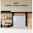 thumbnail image 4 of Koolatron 1.2 Cu Ft Upright Cube Freezer, 34L, Adjustable Thermostat for Efficient Freezing in Small Spaces, 4 of 9