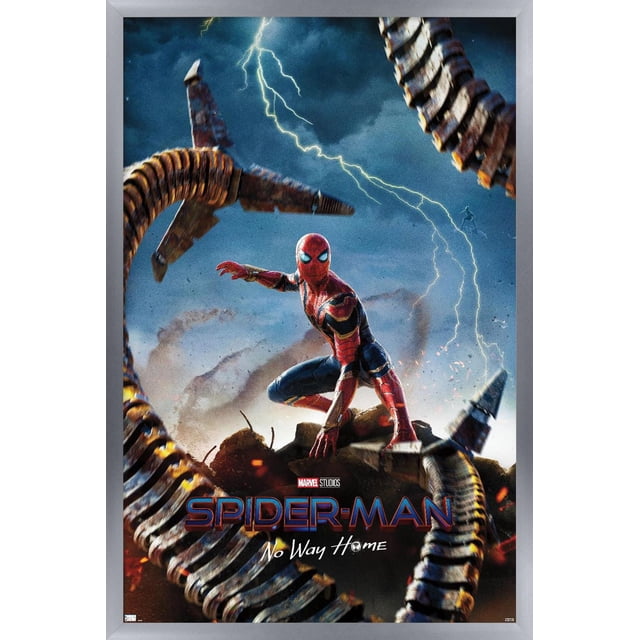 Marvel Spider-Man: No Way Home - Teaser Wall Poster, 22.375" x 34"