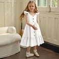 thumbnail image 2 of Robes Fille Robe Dessin Animé pour Filles Robe d'Anniversaire Fille Robe Chic Filles Vêtements pour Filles 2-3 Ans Mode Fille, 2 of 5