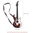 thumbnail image 4 of Muslady Guitare Basse de Simulation pour Enfants, Mini Instrument de Musique à 4 Cordes, Guitare Éducative, Jouet Basse pour Enfants, 4 of 8