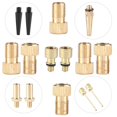 thumbnail image 4 of 15pcs Bike Valve Adapter Set, High Strength Copper and Plastic Bicycle Valve Adapter for SV AV DV Valve Inflatable Bikes Balloon, 4 of 8
