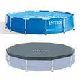 thumbnail image 1 of Intex Piscine hors Terre de 12 Pieds x 30 Po et Couverture de Piscine Ronde Intex de 12 Pieds, 1 of 8