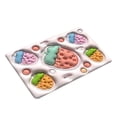 thumbnail image 1 of Soft And Durable Area Rug For Living Rooms Thick Pile Carpet For Home And High Traffic Areas Backing Easy Durable Construction Throw Blanket Knitted The Blanket Light Area Rug Small Area Rug for Kids, 1 of 9