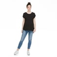 thumbnail image 2 of Paisley Sky Maternity Babydoll Tee, 2 of 6