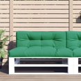 thumbnail image 1 of vidaXL Coussin de Palette Vert 120x40x12 cm Tissu, 1 of 5