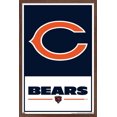 thumbnail image 1 of NFL Chicago Bears - Logo 21 Wall Poster, 22.375" x 34" Framed, 1 of 4