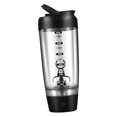 thumbnail image 2 of 20 Bouteilles Shaker Électriques pour Protéines pour Mélanges de Protéines Sports Noir, 2 of 8