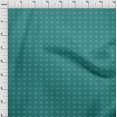 thumbnail image 4 of oneOone Tissu Popeline de Coton Vert Sarcelle Rétro Matériel de Couture Imprimé Tissu au Mètre 42 Pouces de Large, 4 of 5