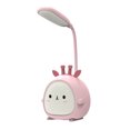 thumbnail image 1 of EGNMCR Veilleuses 2-en-1 Lampe de Table Lampe de Lecture DEL Lampe de Travail Veilleuse Rechargeable par USB Veilleuse, 1 of 1