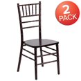 thumbnail image 4 of 2 Pack HERCULES Series Walnut Wood Chiavari Chair, 4 of 9