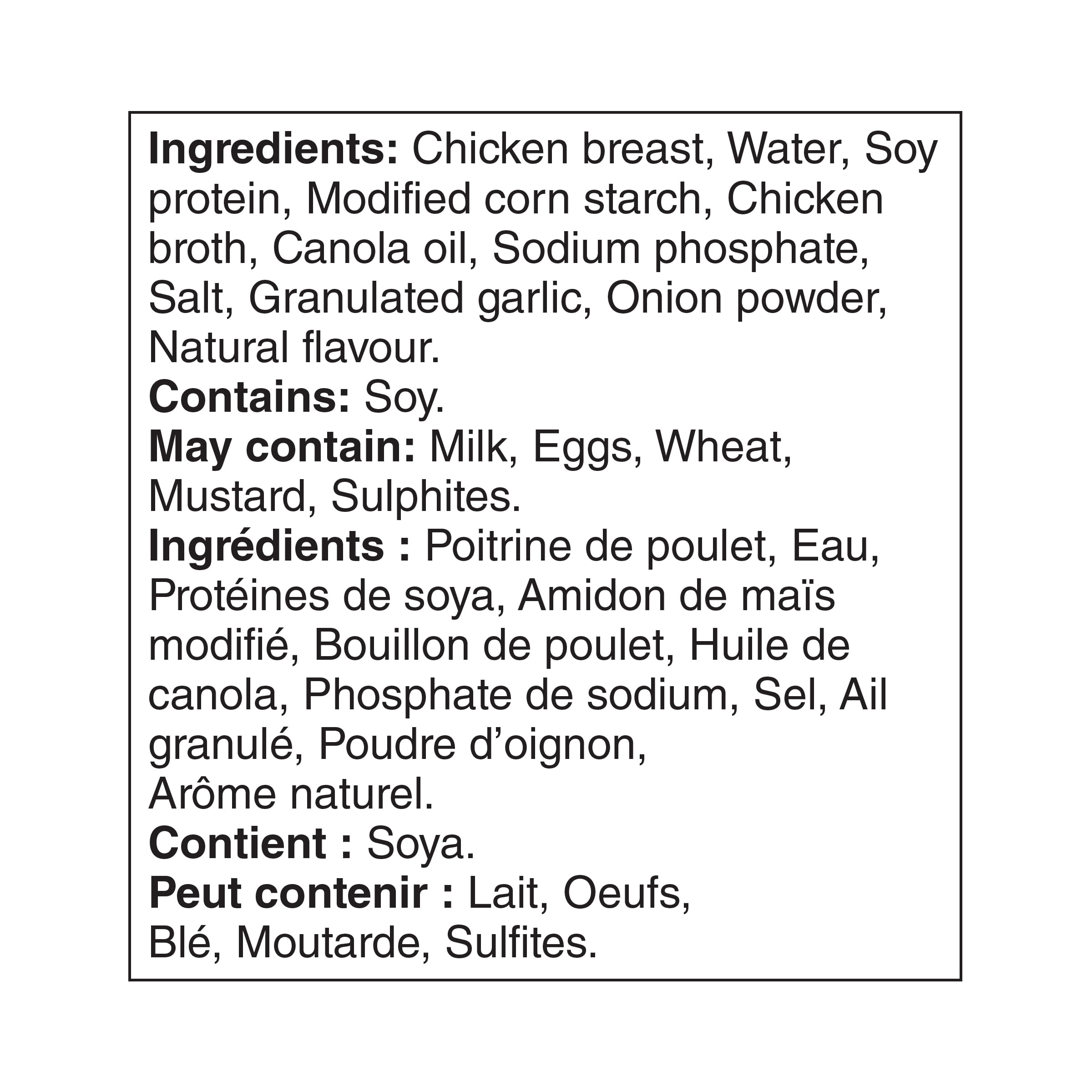 GV Lanieres de Poitrine de Poulet, Entierement cuites 700g