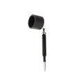 thumbnail image 2 of Shengyu Pool Cue Chalk Holder Metal Pool Chalks Silver Carrier Square Accessory Snooker Pool Table Black Round Length 12cm, 2 of 6