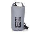 thumbnail image 1 of Waterproof Bags Multifunctional Outdoor Backpack Large-Capacity Equipment Foldable Kayak Rafting Bag Pool Beach Sports Gray 15L Shoulders, 1 of 9