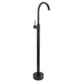 thumbnail image 2 of Freestanding Bathtub Faucet, Shower Mixer Tap High Durability Elegant Style  For Column Type Basin Black, 2 of 8