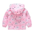 thumbnail image 3 of Kids Boys Winter Coat Cute Printed Solid Color Lightweight Jacket Zipper Windproof Jacket Outwear Spring Fall Winter Jacket 4-5 Years Kids Clothes, 3 of 4