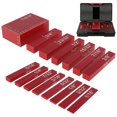 thumbnail image 1 of Ensemble de 15 Blocs de Jauge en Alliage d'Aluminium Barres de Jauge de Hauteur Haute Précision Outil de Mesure Portable pour Routeur et Scie à Table Accessoires de Menuiserie, 1 of 6