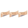 thumbnail image 3 of Decodeary Wood Marbling SelfAdhesive Skirting Line Exquisite Workmanship And Retro Fashion PVC Waterproof Waist Line For Wall PVC brown vine flower 3Set, 3 of 6