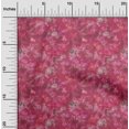 thumbnail image 2 of oneOone Viscose Chiffon Pink Fabric Abstract Floral Craft Projects Decor Fabric Printed By The Yard 42 Inch Wide, 2 of 4