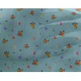 thumbnail image 4 of oneOone Georgette Viscose Fabric Leaves|Insect & Flower Floral Print Fabric BTY 42 Inch Wide, 4 of 4