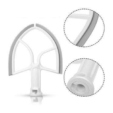 Lubelski Batteur Flexible de Cuisine Pièces de Rechange pour KitchenAid Mélangeur sur Socle 5 Qt Blender