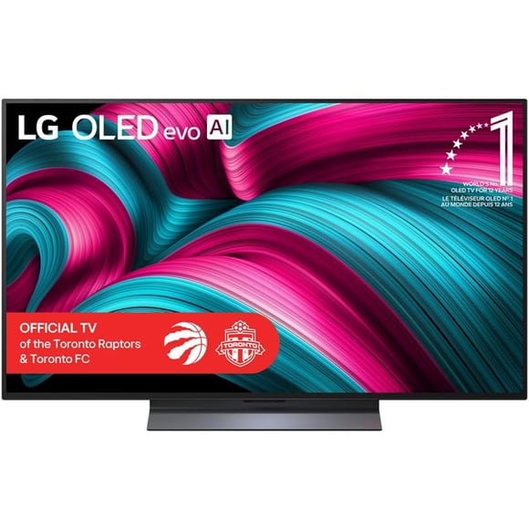 LG 48” -Inch C5 OLED evo 4K Smart TV | α9 AI Processor 4K Gen 8 | Alexa Built-in | Up to 144Hz Refresh Rate | HDMI 2.1 | WebOS 25, Dolby Vision (2025 Model -OLED48C5PUA)- Certified Refurbished