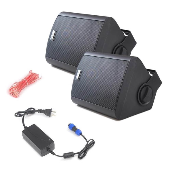 Pyle PDWR52BTBK Système de Haut-Parleurs Intérieur/extérieur 5,25 Pouces 240W Bluetooth 110/240V