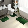 thumbnail image 4 of Meitianfacai 3 Pcs Bathroom Rugs, Soft Memory Foam Bath Mat Set, Anti-Slip Absorbent Thick Bath Mat, Shower Rug Toilet Mats Bath Mats for Bathroom Floor Toilet Door Mat Machine Washable, 4 of 8