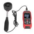 thumbnail image 3 of TA642C Handheld Digital Anemometer with 8-Blade Design - Multi-Functional Wind Speed, Temperature & Volume Meter, ±0.2 Accuracy, 0.06-45.0m/s Range, Max/Min/Avg/Real-Time Value Lock, Upper/Lower, 3 of 6