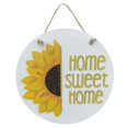 thumbnail image 2 of Door Hanging Decorations Sunflower Welcome 3D Door Hanger Funny Door Hanger Farmhouse Door Hanger Rustic Welcome Sign Spring Festival Wooden Hanging Sign, 2 of 4