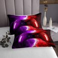 thumbnail image 2 of Ensemble de Courtepointe Gamer Simple pour Garçons Violet Rouge Ensemble de Literie Manette de Jeu, Ensemble de Lit Console de Jeu Vidéo pour Enfants Couvre-Lit Moderne Éclair Décoration de Chambre avec 1 Taie d'Oreiller, 2 of 4