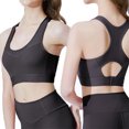 thumbnail image 2 of cfhntfmh Sports Bras for Women Seamless High Impact Support Racerback Bra No Underwire Bras for Running Workout, 2 of 6