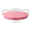 thumbnail image 2 of Product Classification Cake Mould Product Title Mini Revolving Cake Stand 360° Rotating Turntable for DIY Decorating Food-Grade Silicone Easy-to-Clean Kitchenware Dessert Tool, 2 of 7
