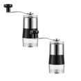 thumbnail image 1 of Oleegame 2PC Tin Foil Roll Manual Coffee Grinder And Handheld Maker（1PC） White, 1 of 5