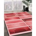 thumbnail image 3 of Ahgly Company Tapis Rond Lavable en Machine Intérieur Transitionnel Rose Pastel, 8 Pieds Rond, 3 of 7