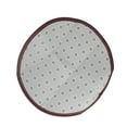 thumbnail image 3 of Xingzhi Soft Shaggy Area Round Rug Living Room Carpet Round Rug Living Bedroom Floor Mat Carpet Coffee 0.4m 1Set, 3 of 6