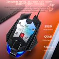 thumbnail image 4 of Maytalsory Souris de Jeu Mécanique G10 Filaire avec Rabat DPI Queue 7200 Noir, 4 of 6