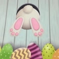 thumbnail image 5 of Yhmxh Table Runner,Table Cloth Easter Bunny Eggs Polyester Cotton Printed Table Flag Table Decoration Desk Mat, 5 of 5