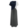 thumbnail image 4 of Ketyyh-chn99 Robe Maxi Grande Taille Jupes pour Femmes Vêtements Robe de Plage Automne Décontractée Ample Robe Mini Gris Foncé,L, 4 of 5