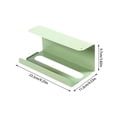 thumbnail image 2 of Cabinets Paper Towel Holder Under Cabinet Dispenser Over Door Towel Rack Suitable for Kitchen Bathroom Durable Metal Rack for Organized Spaces, 2 of 3