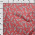 thumbnail image 3 of oneOone Rayon Dark Peach Fabric Craft Projects Decor Fabric Printed By The Yard 56 Inch Wide-M3, 3 of 4
