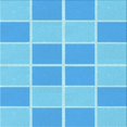 thumbnail image 1 of Ahgly Company Tapis d'Intérieur Lavable à la Machine, Carré, Transitionnel, Bleu Ciel Profond, Tapis de Zone, 7 Pieds Carré, 1 of 7