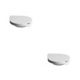 thumbnail image 4 of bedienty Ashtray Under Table 360 Degree Rotatable Ashes Holder Car Kitchen Container Case Desk Bottom Ash Tray with Lid White 2Set, 4 of 6