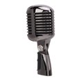 thumbnail image 1 of Microphone Vocal Dynamique Vintage, Alliage de Zinc Support Ajustable Universel Microphone Vocal Dynamique Vintage Multifonctionnel Cardioïde pour Discours, 1 of 7