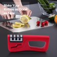 thumbnail image 3 of Knife Sharpener 4-Stage Knife Sharpening Tool Polish Blades, Kitchen Chef Knife & Scissors Sharpener, 3 of 6