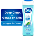 thumbnail image 1 of Dial Spring Water Refreshing Body Wash, 473ml, Dermatologist Tested, Free from Silicones, Parabens, Phthalates, SLS, 1 of 9