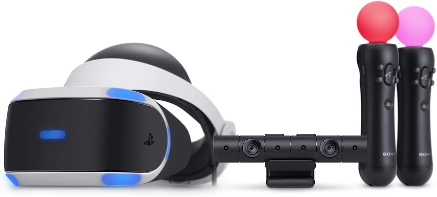 PlayStation VR Headset, Camera and Move Twin Pack Controllers PS4