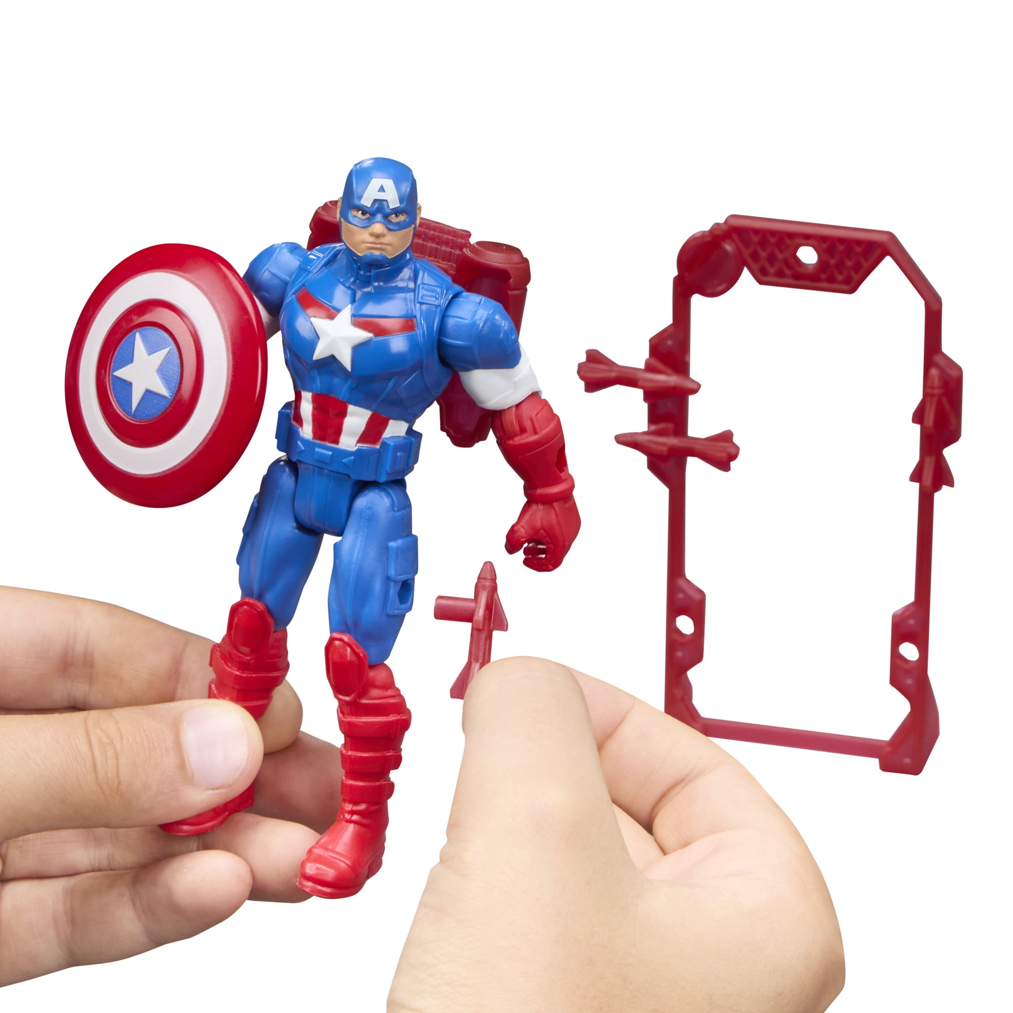 Marvel Avengers ActionVerse, figurine Captain America