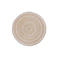 thumbnail image 1 of Round Jute Placemat White Mandala - Set of 12, 1 of 3